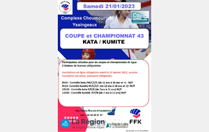 COUPE ET CHAMPIONNAT 43 KATA / KUMITE
